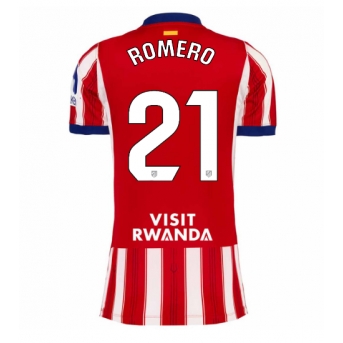 Atletico Madrid Cristian Romero #21 Maglia Gara Casa Repliche 2026-27 Donna Maniche Corte
